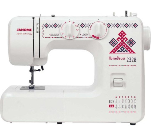 Электромеханическая швейная машина Janome HomeDecor 2320