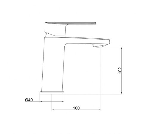 Смеситель Gross Aqua Scandi 6280545C