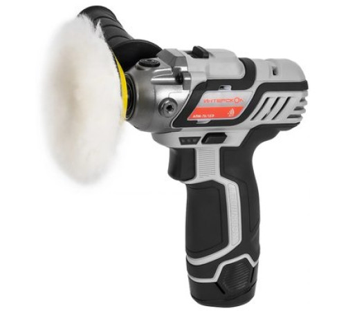 Полировальная машина Интерскол АПМ-76/12Э 806.2.2.70 с 2-мя АКБ