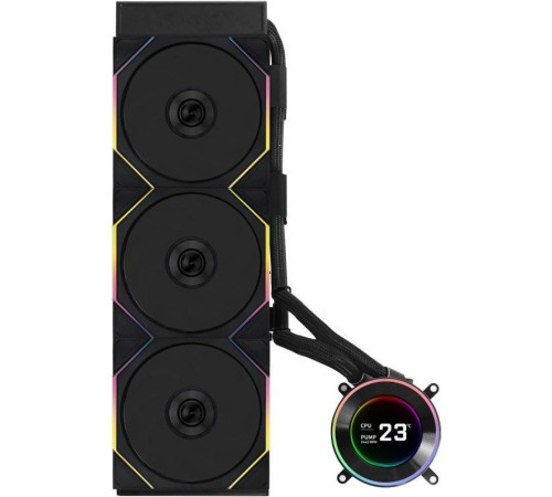 Система жидкостного охлаждения для процессора Lian Li Hydroshift II LCD-C 360TL GHS2LCD36TB G89.GHS2LCD36TB.R0