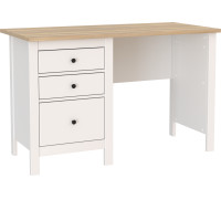 Офисный стол Mio Tesoro Сага 120x56 2.08.06.160.14 белый/ясень