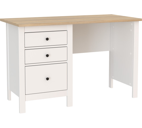 Офисный стол Mio Tesoro Сага 120x56 2.08.06.160.14 белый/ясень