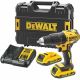 Ударная дрель-шуруповерт DeWalt DCD778D2T-QW с 2-мя АКБ, кейс