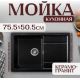 Кухонная мойка Saniteco Fama оникс