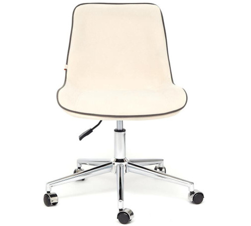 Кресло TetChair Style флок, молочный