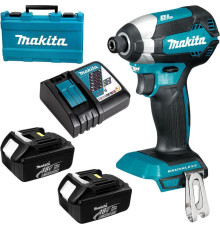 Винтоверт Makita DTD153RFE с 2-мя АКБ, кейс