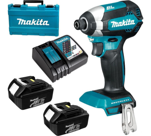 Винтоверт Makita DTD153RFE с 2-мя АКБ, кейс