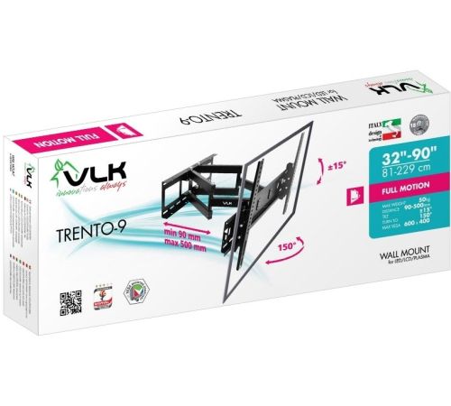 Кронштейн для телевизора VLK TRENTO-9 черный