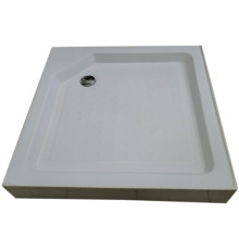 Душевой поддон Pelican T1010SQ 100x100x14 с сифоном
