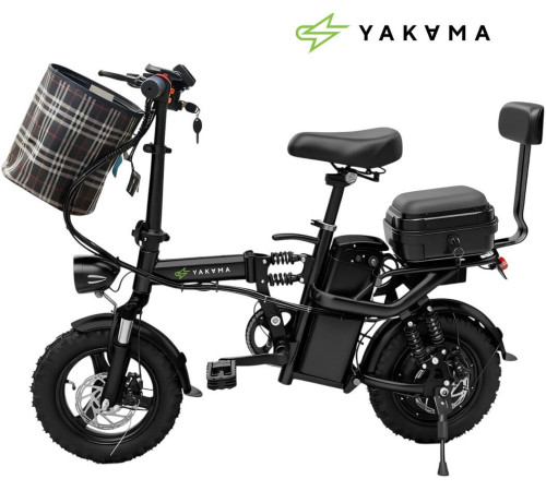 Электровелосипед Yakama R5 черный