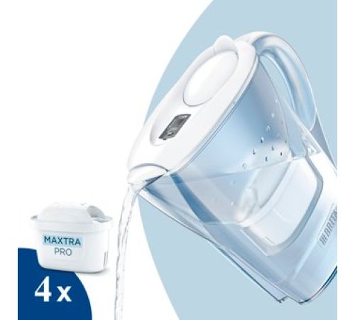Кувшин BRITA Marella XL + 3 Maxtra Pro Pure Performance белый