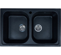 Кухонная мойка Granrus GR-785 W черный