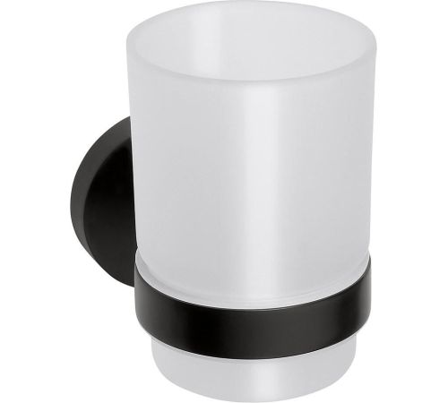Стакан для зубной щетки и пасты Bemeta Dark 104110010