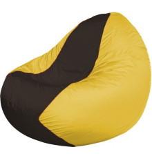 Кресло-мешок Flagman Classic К2.1-257 желтый/коричневый