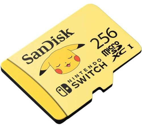Карта памяти SanDisk Pokemon microSD 256GB SDSQXAO-256G-GN6ZK