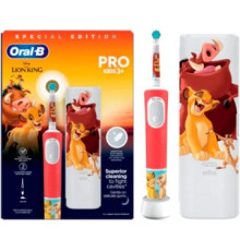 Электрическая зубная щетка Oral-B Vitality Pro Kids D103.413.2KX Lion King с футляром