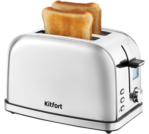 Тостер Kitfort KT-2036-6 серебристый