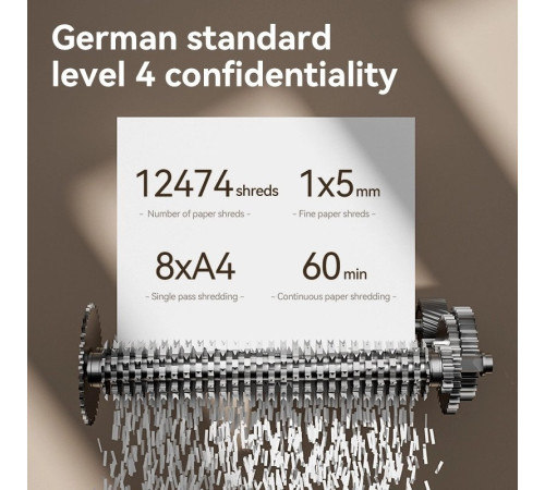 Шредер Deli ET098