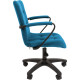 Офисное кресло CHAIRMAN 030 ткань, T-75 бирюзовый/пластик
