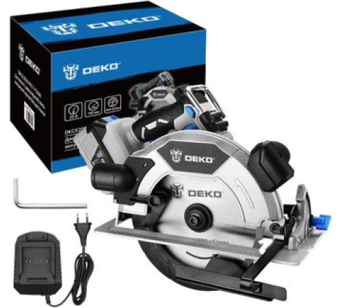 Дисковая циркулярная пила Deko DKCS20DA PRO 085-1156 с 1-им АКБ