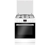 Кухонная плита Hansa FCMW68229