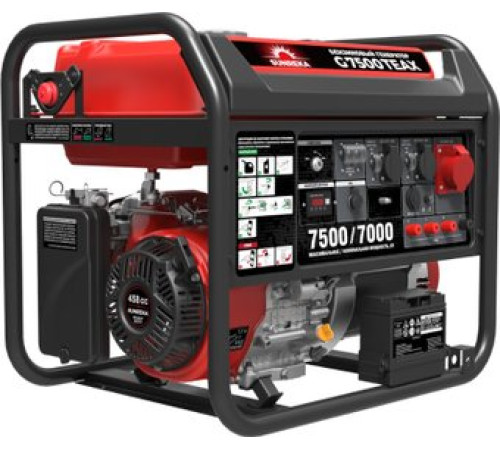 Бензиновый генератор SUNREKA G7500TEAX