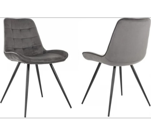 Стул Бюрократ CH-K2 2 шт серый Holland 18/черный