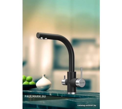 Смеситель Paulmark Essen Es213011-401 антрацит