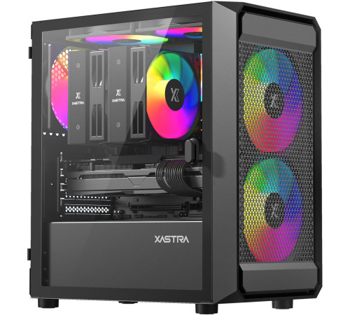 Корпус XASTRA A303M 3ARGB черный