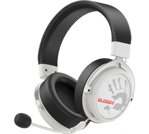 Наушники A4Tech Bloody MR590 Sports белый/черный