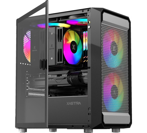 Корпус XASTRA A303M 3ARGB черный