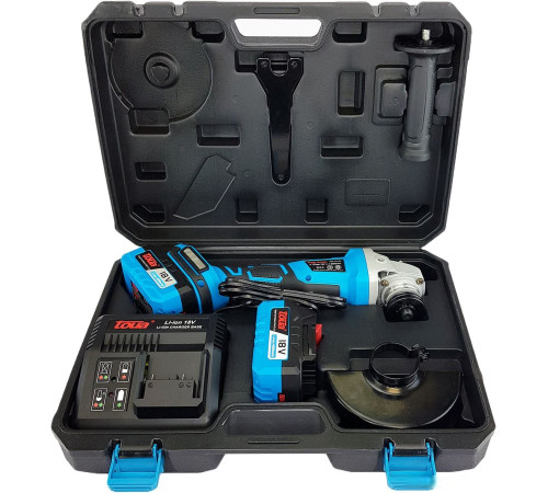 Угловая шлифмашина Toua DBLAG125 с 1-им АКБ