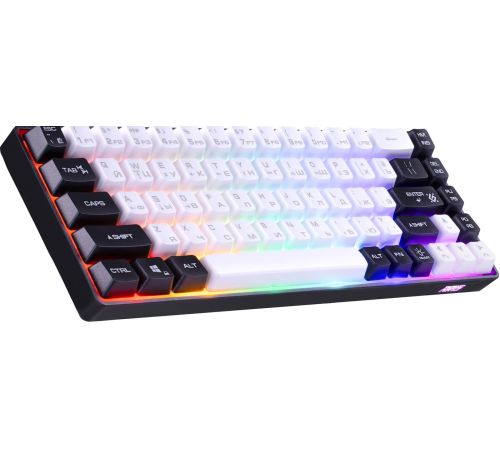 Клавиатура Defender Aris GK-349 белый/черный