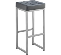 Табурет Woodville Khurkroks серый полимер/светлый мусс