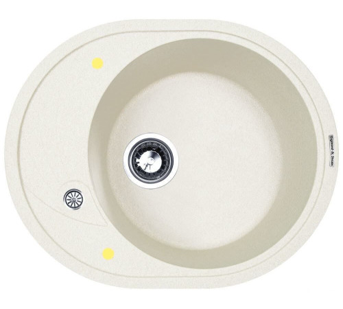 Кухонная мойка Zigmund & Shtain Kreis OV 575 индийская ваниль