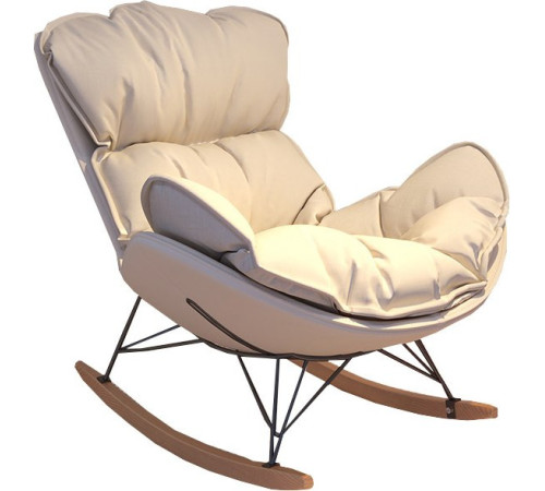 Кресло-качалка Mio Tesoro Монга белый