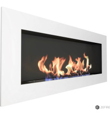 Биокамин ZeFire Elliot 1500 с белой рамкой