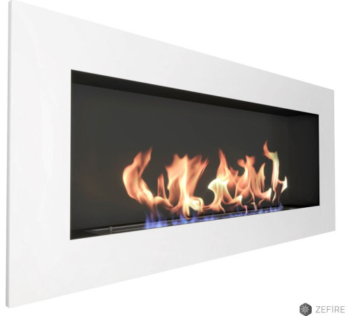 Биокамин ZeFire Elliot 1500 с белой рамкой