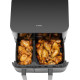 Аэрогриль аэрофритюрница Xiaomi Dual Zone Air Fryer 10L MAF-D1001 евровилка