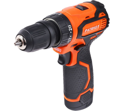 Дрель-шуруповерт Patriot BR 369Li 180201369 с 2-мя АКБ, кейс