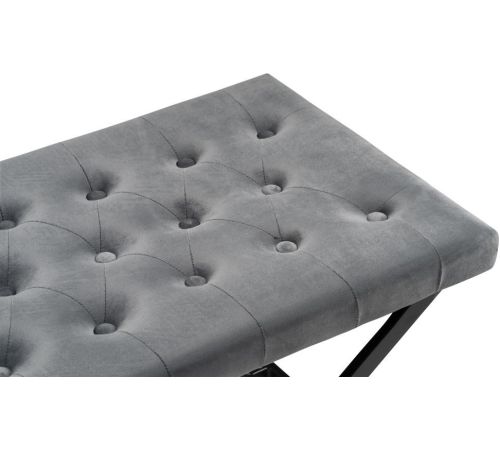 Табурет Woodville German 15542 dark grey/black