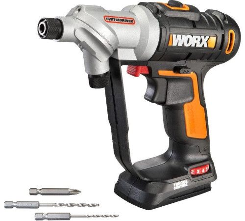 Шуруповерт Worx WX176.2 с 1-им АКБ, кейс