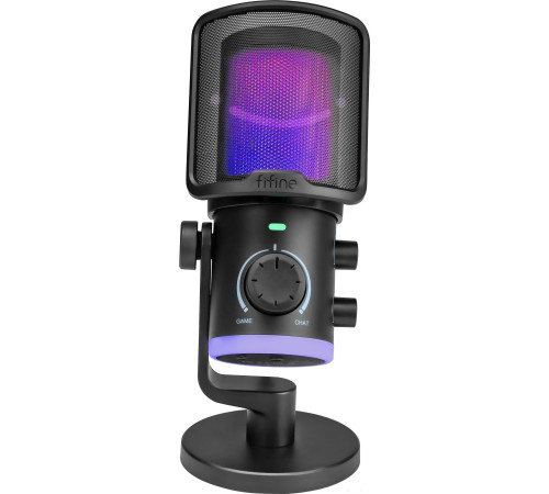 Проводной микрофон FIFINE AM6 черный