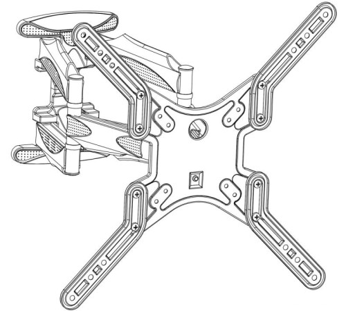Кронштейн для телевизора Onkron M5 белый