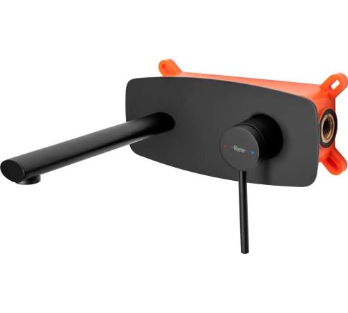 Смеситель Rea Oval + Box B8860 черный