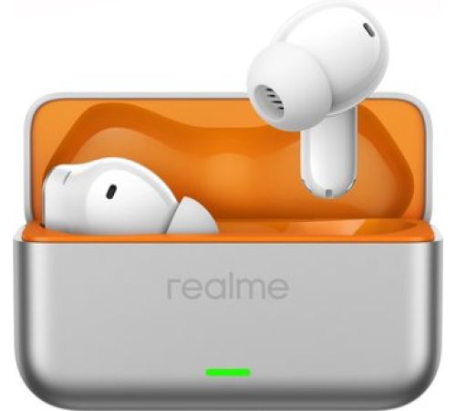 Наушники Realme Buds T500 Pro белый/серебристый