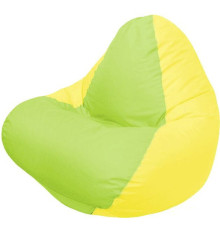 Кресло-мешок Flagman Relax Г4.1-011 желтый/салатовый