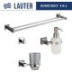 Набор аксессуаров для ванной Lauter 21SH6061 + 21SH6171 + 21SH6091 + 21SH6021 Chrome, 4 предмета
