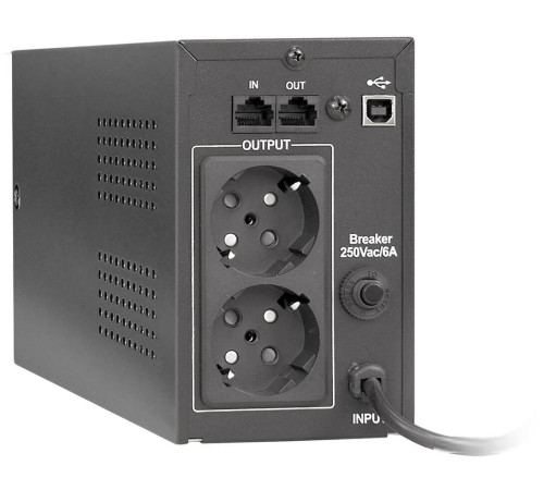 Источник бесперебойного питания ExeGate BNB-850.LED.AVR.EURO.RJ.USB EP285474RUS