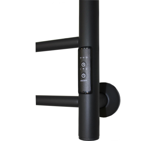 Полотенцесушитель Маргроид Ferrum Вид 10 СНШ 80x50 Черный матовый, скрытого монтажа, таймер справа